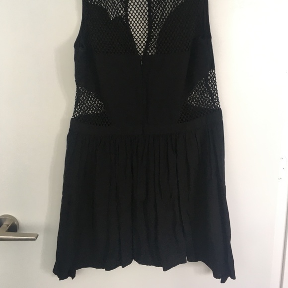 Nameless Black Mesh & Mini Dress - Picture 5 of 8